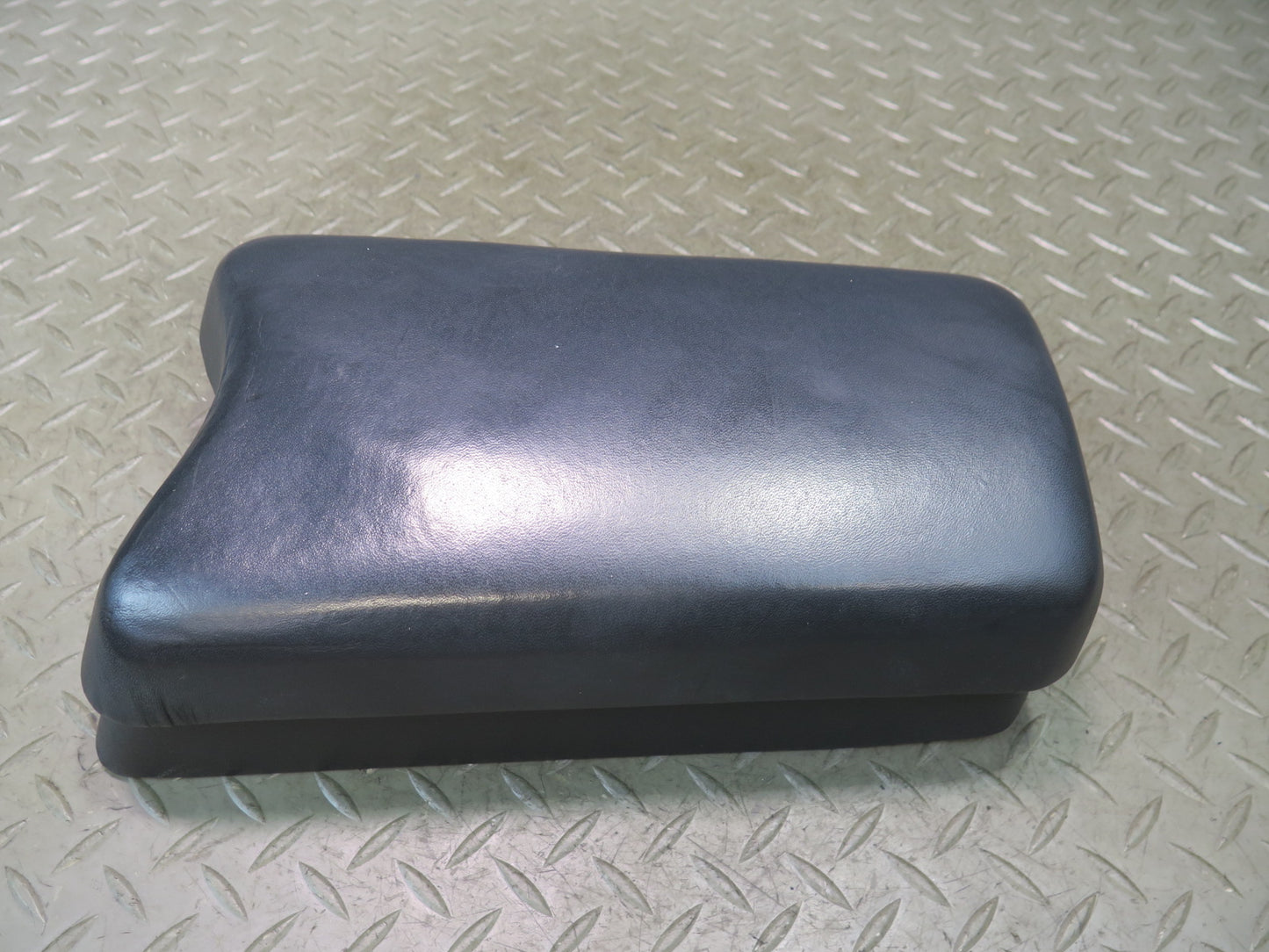 03-08 BMW E85 Z4 Center Console Leather Armrest Black OEM