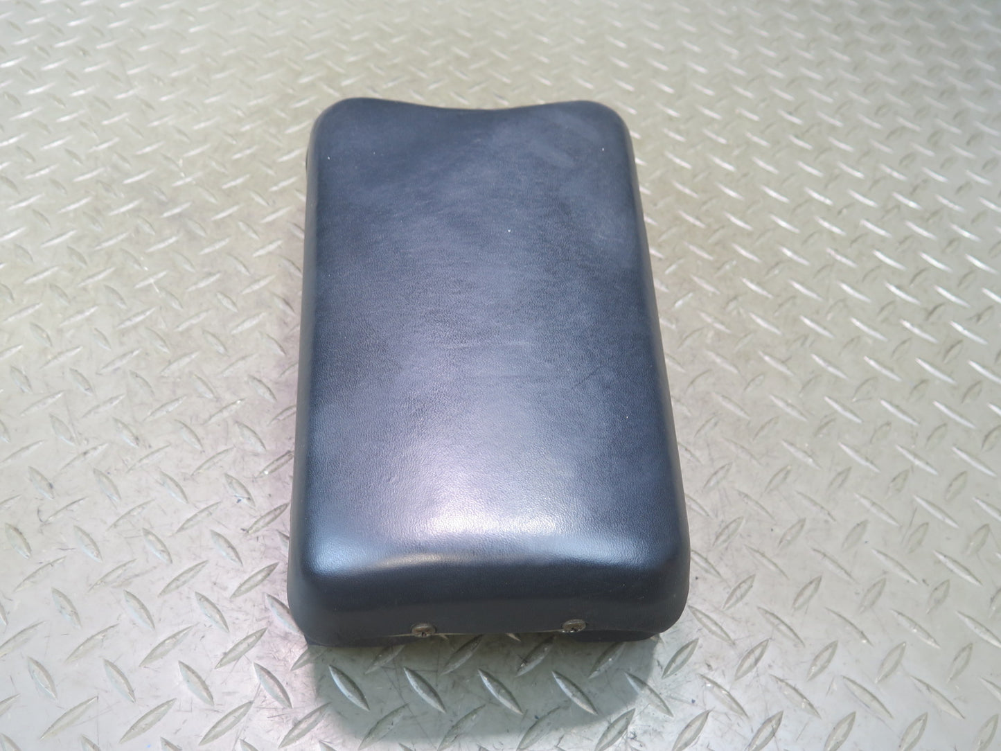 03-08 BMW E85 Z4 Center Console Leather Armrest Black OEM