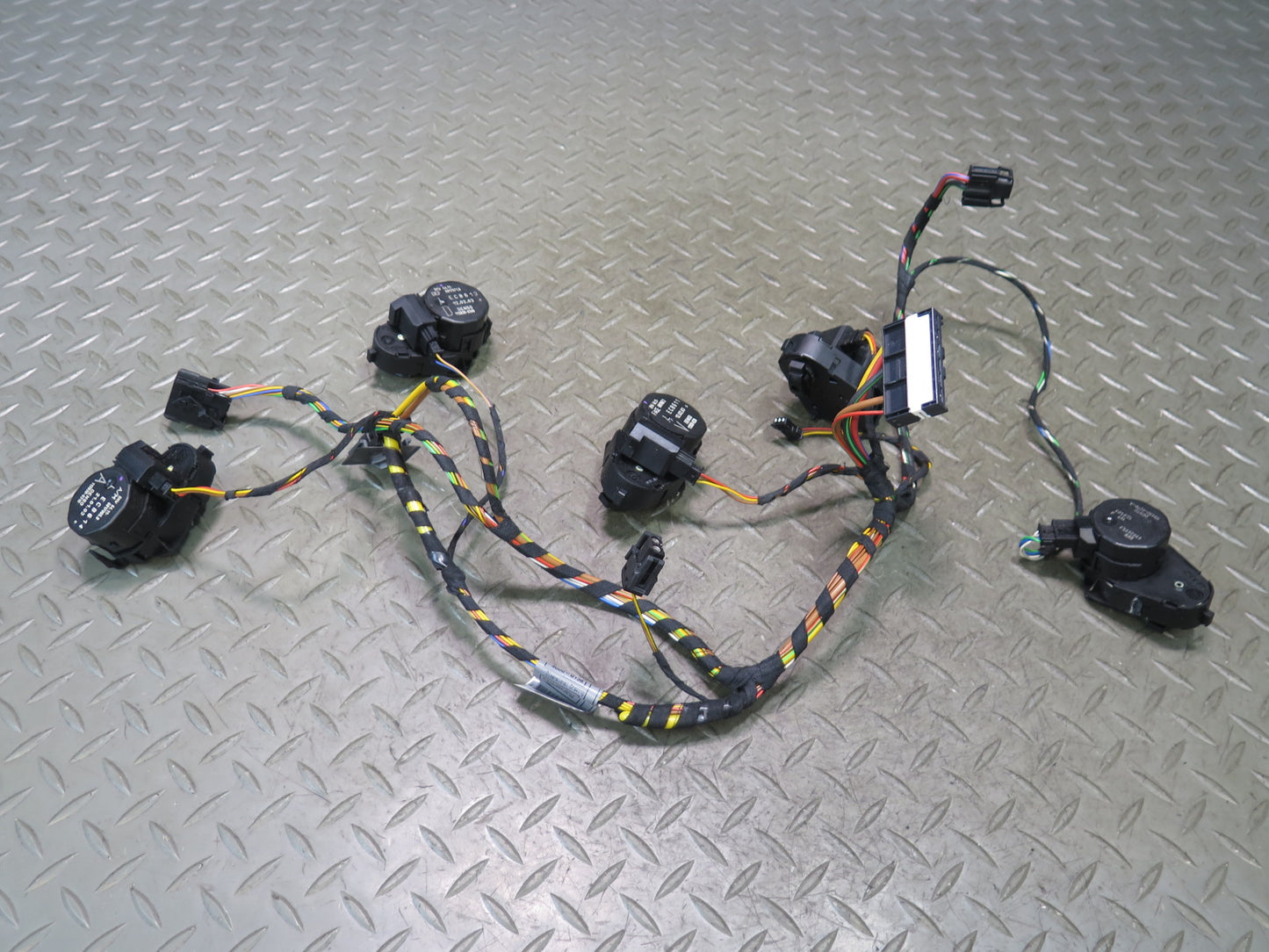 03-08 BMW E86 E85 Z4 A/C Heater Flap Door Actuator Motor w Wiring Set OEM