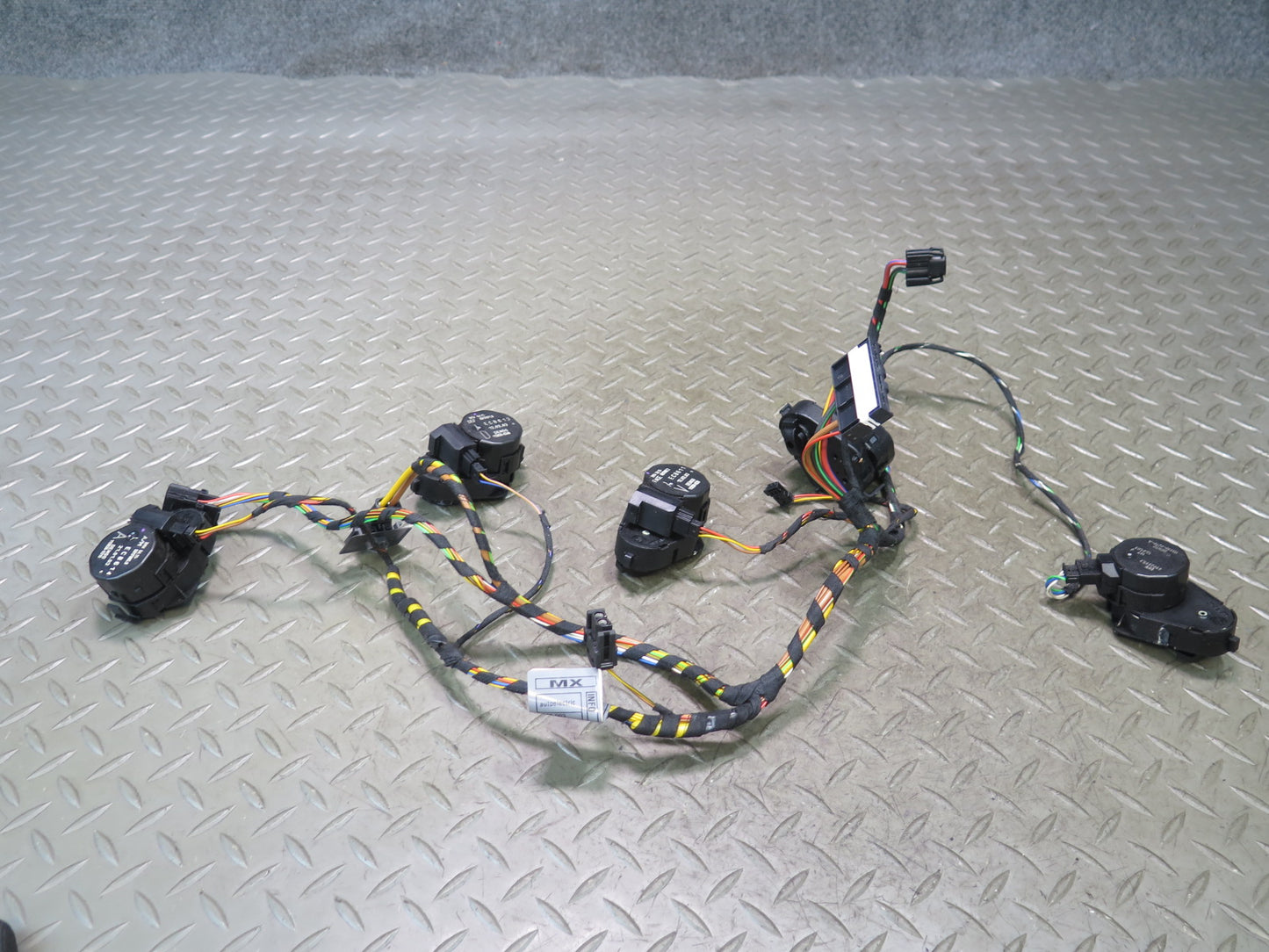 03-08 BMW E86 E85 Z4 A/C Heater Flap Door Actuator Motor w Wiring Set OEM