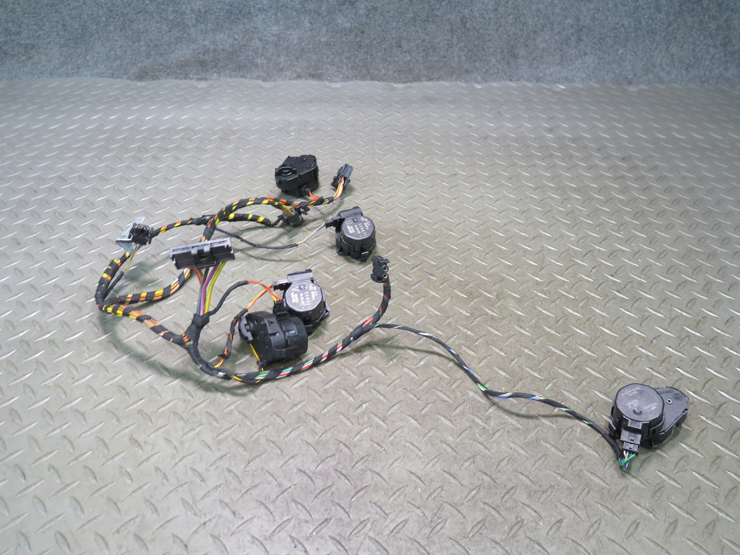 03-08 BMW E86 E85 Z4 A/C Heater Flap Door Actuator Motor w Wiring Set OEM