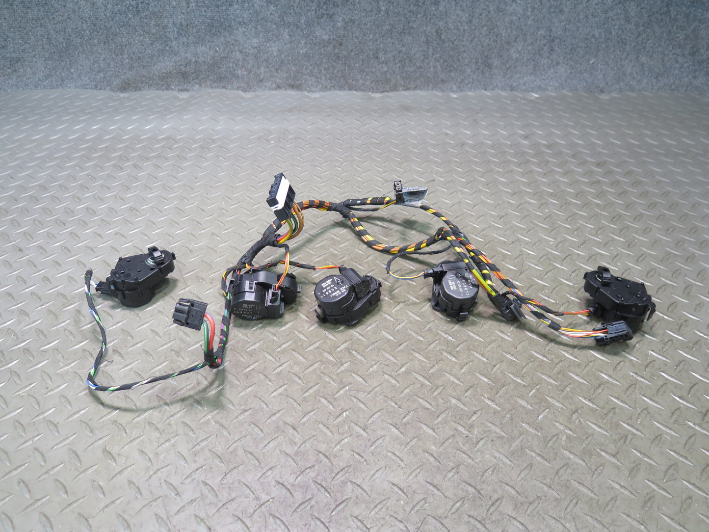 03-08 BMW E86 E85 Z4 A/C Heater Flap Door Actuator Motor w Wiring Set OEM