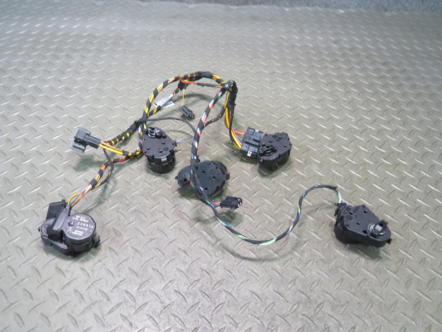 03-08 BMW E86 E85 Z4 A/C Heater Flap Door Actuator Motor w Wiring Set OEM