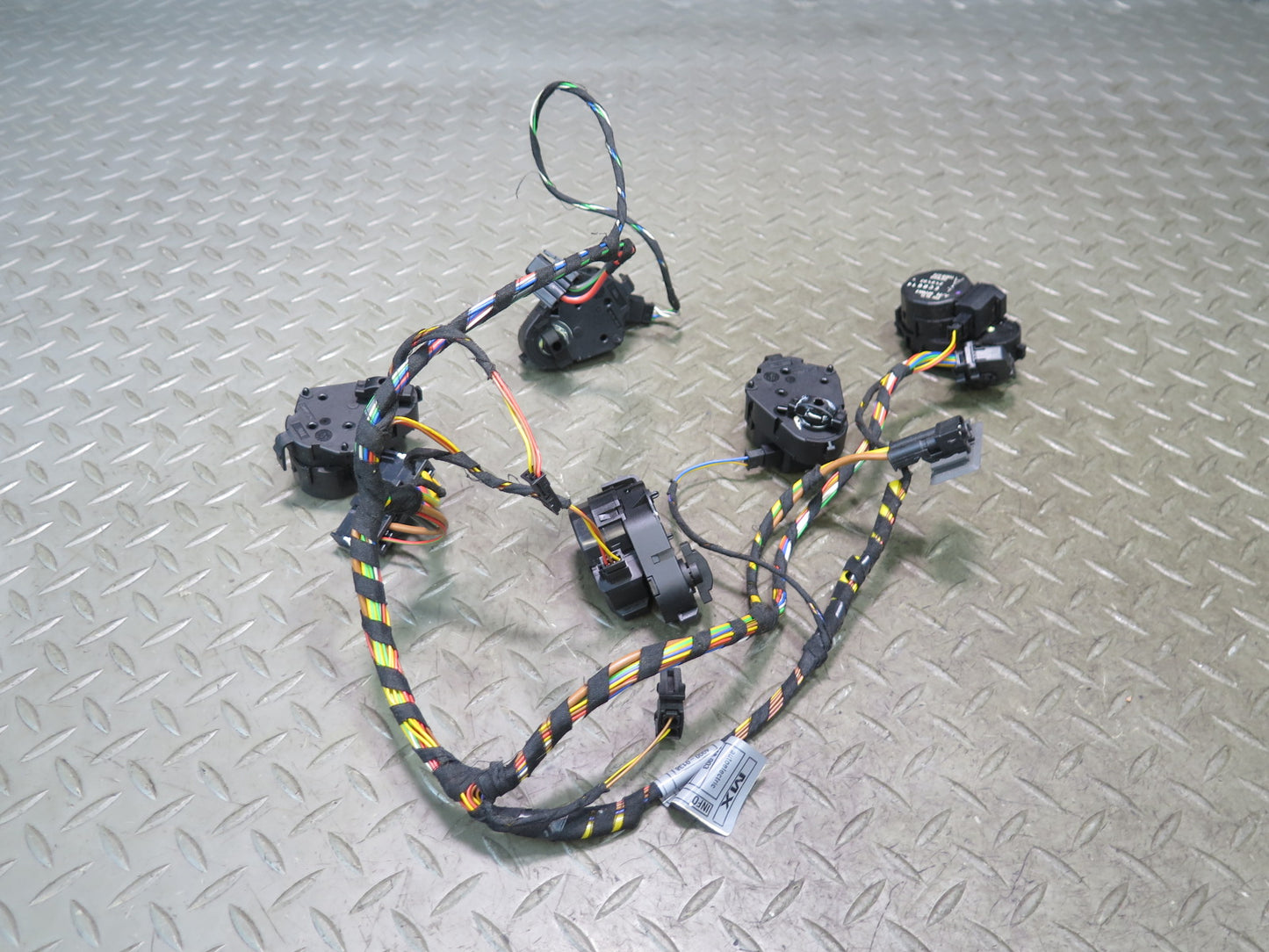 03-08 BMW E86 E85 Z4 A/C Heater Flap Door Actuator Motor w Wiring Set OEM