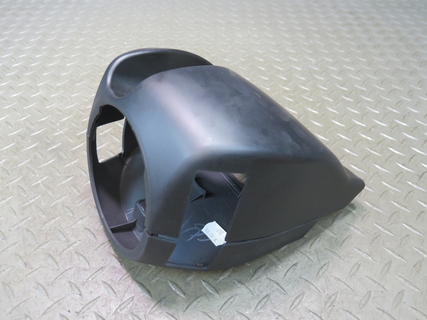 03-08 BMW E85 Z4 Steering Column Upper & Lower Trim Cover Panel Black OEM