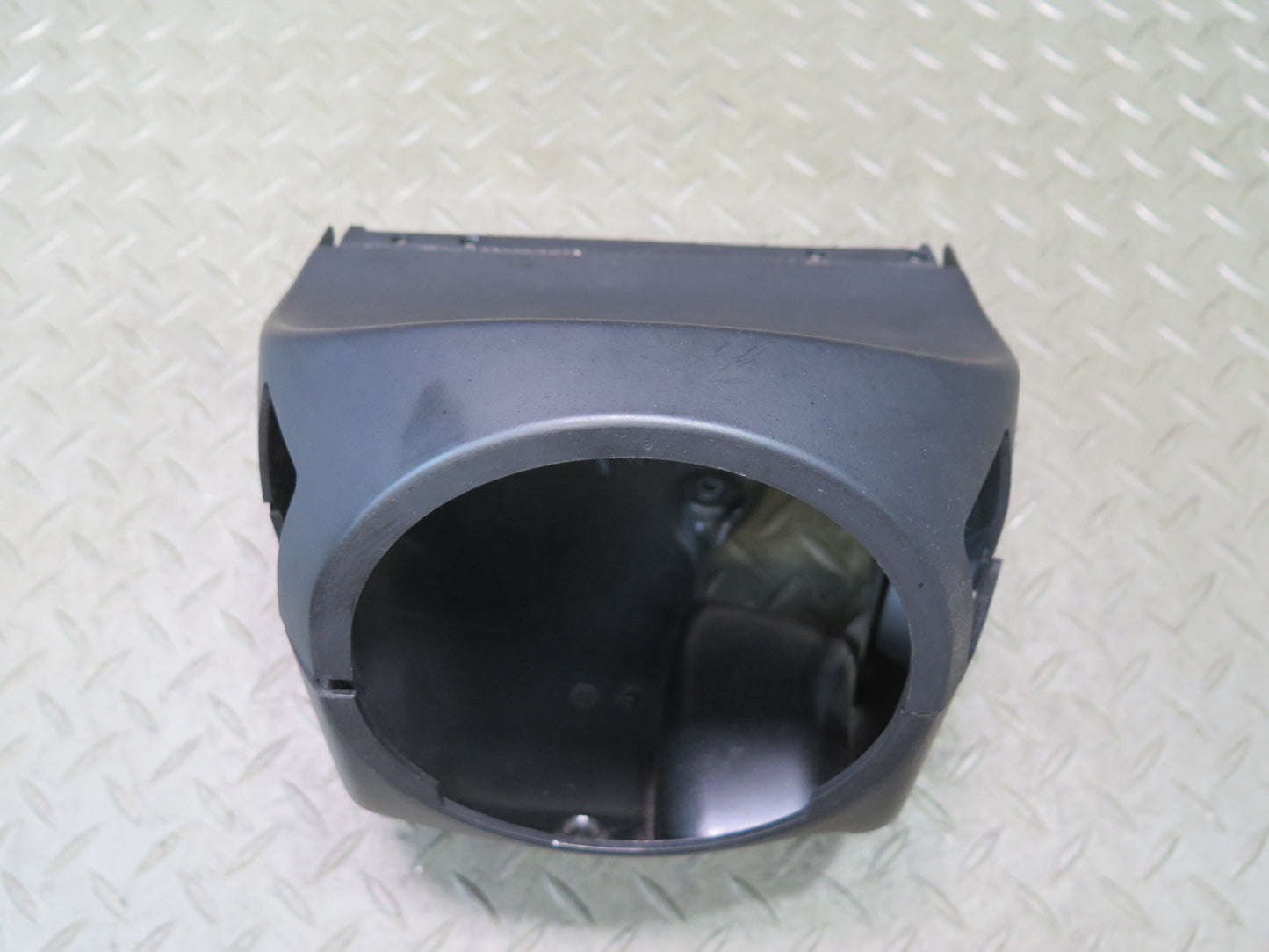 03-08 BMW E85 Z4 Steering Column Upper & Lower Trim Cover Panel Black OEM