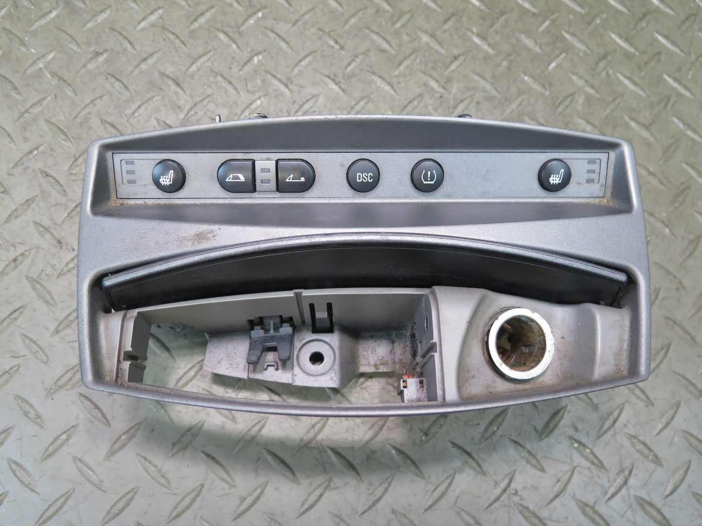 03-05 BMW E85 Z4 Roadster Center Console Roof Heated Switch Panel w Ashtray OEM