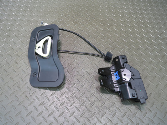 03-08 BMW E85 Z4 Rear Trunk Lock Latch Actuator w Release & Recessed Handle OEM