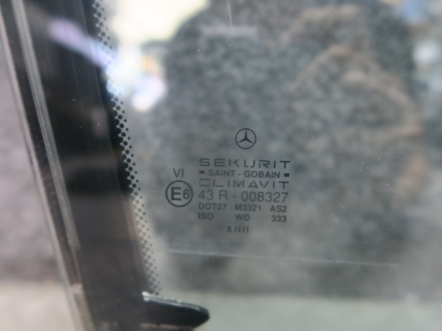 94-99 Mercedes W140 S420 S500 Front Right Door Glass Window OEM