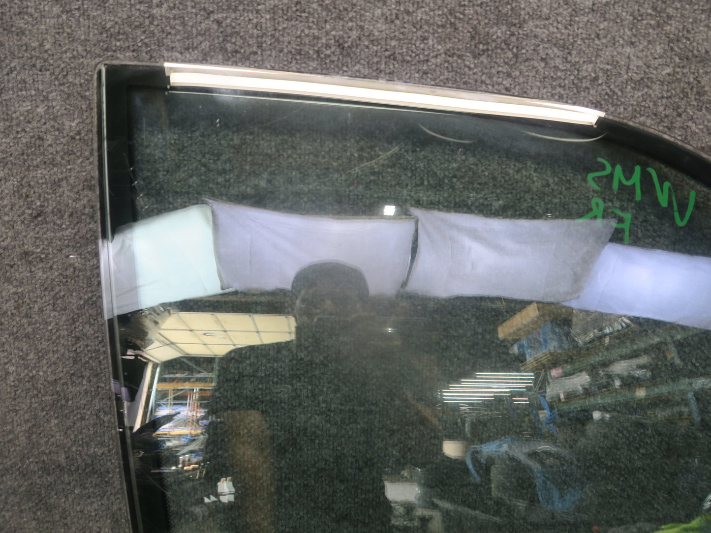 94-99 Mercedes W140 S420 S500 Front Right Door Glass Window OEM