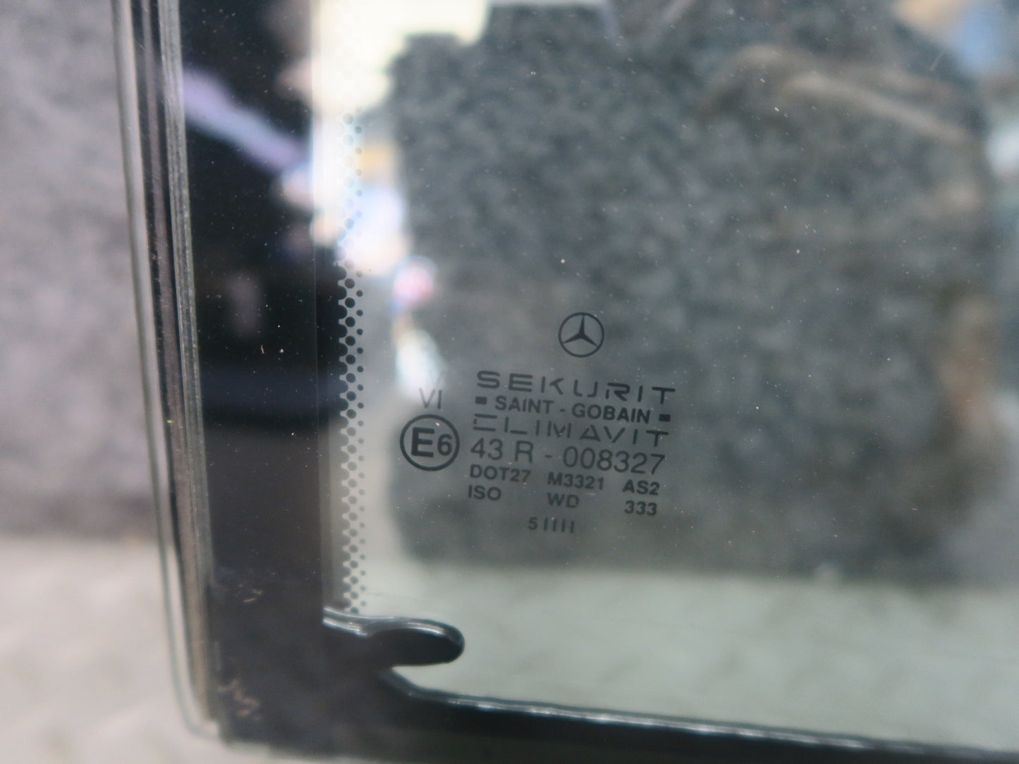 94-99 Mercedes W140 S420 S500 Rear Right Door Glass Window OEM