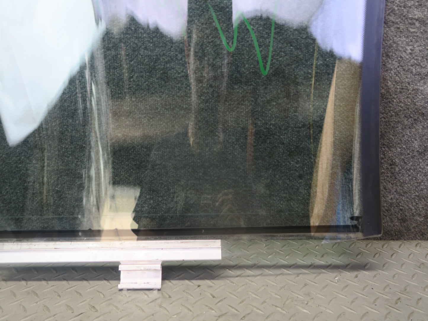 94-99 Mercedes W140 S420 S500 Rear Right Door Glass Window OEM