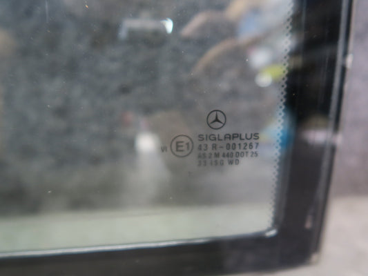 94-99 Mercedes W140 S420 S500 Rear Left Door Glass Window OEM
