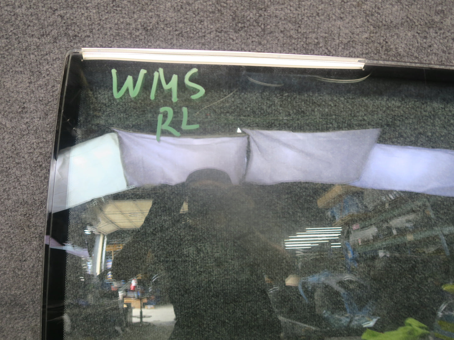 94-99 Mercedes W140 S420 S500 Rear Left Door Glass Window OEM