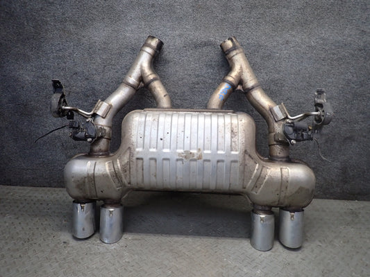 2015-2020 BMW F82 F83 M4 3.0L S55 Rear Exhaust Muffler W/ Tips