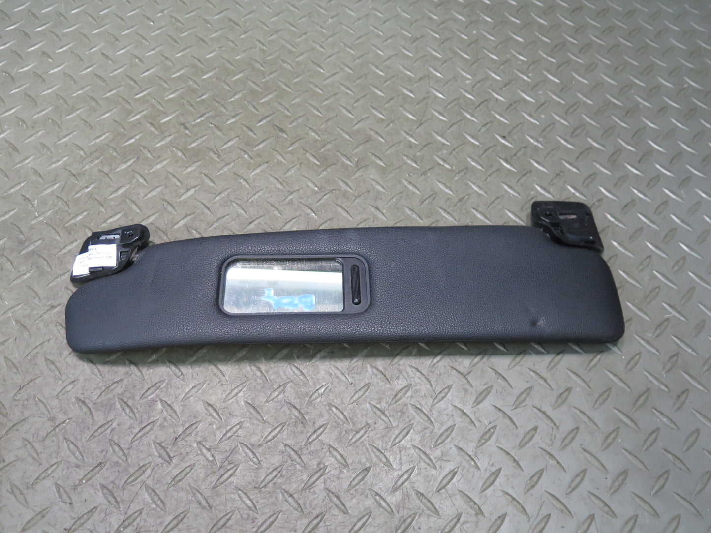 03-08 BMW E85 Z4 Convertible Set of 2 Front Left & Right Sun Visor Black OEM