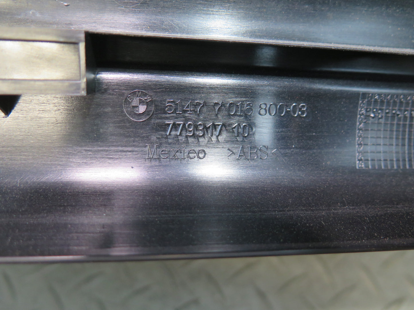 03-08 BMW E85 Z4 Set of 2 Left & Right Door Scuff Sill Plate Trim Cover OEM