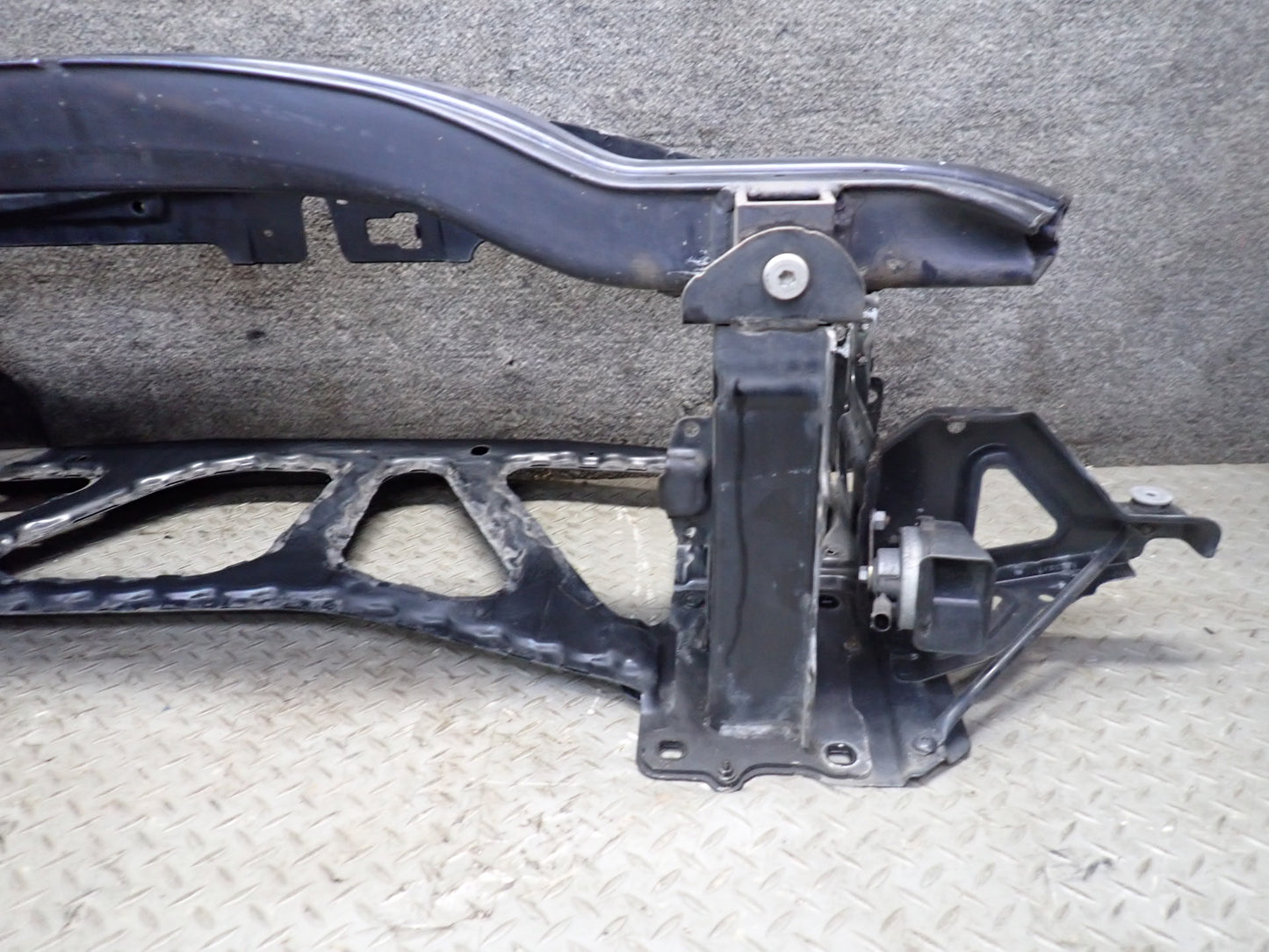 03-08 BMW E85 Z4 3.0L Engine Radiator Core Support Frame Panel OEM