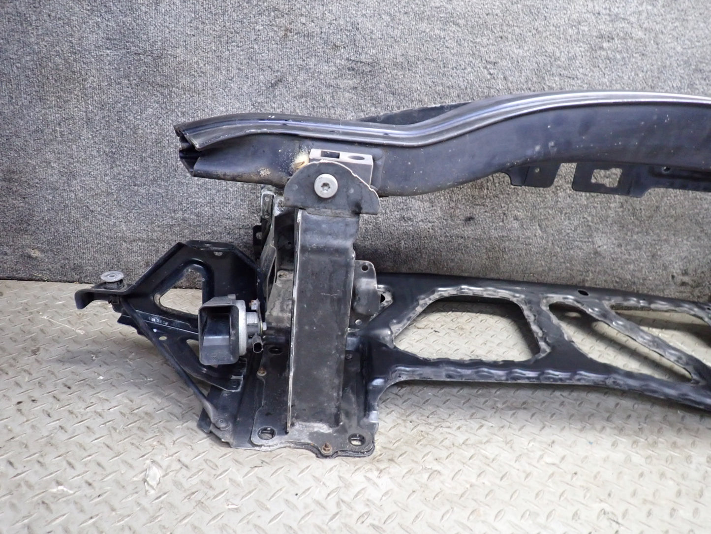03-08 BMW E85 Z4 3.0L Engine Radiator Core Support Frame Panel OEM