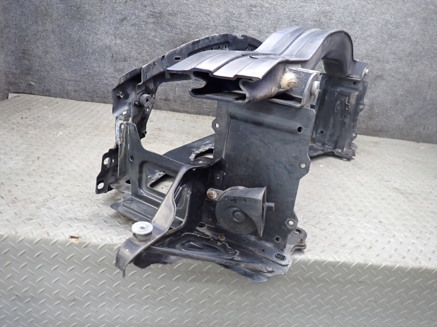 03-08 BMW E85 Z4 3.0L Engine Radiator Core Support Frame Panel OEM