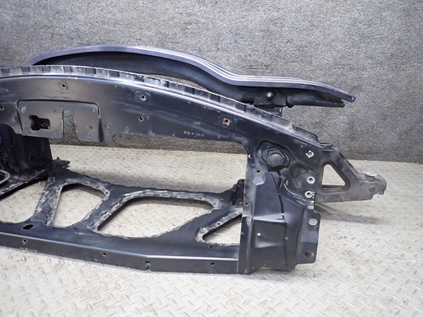 03-08 BMW E85 Z4 3.0L Engine Radiator Core Support Frame Panel OEM