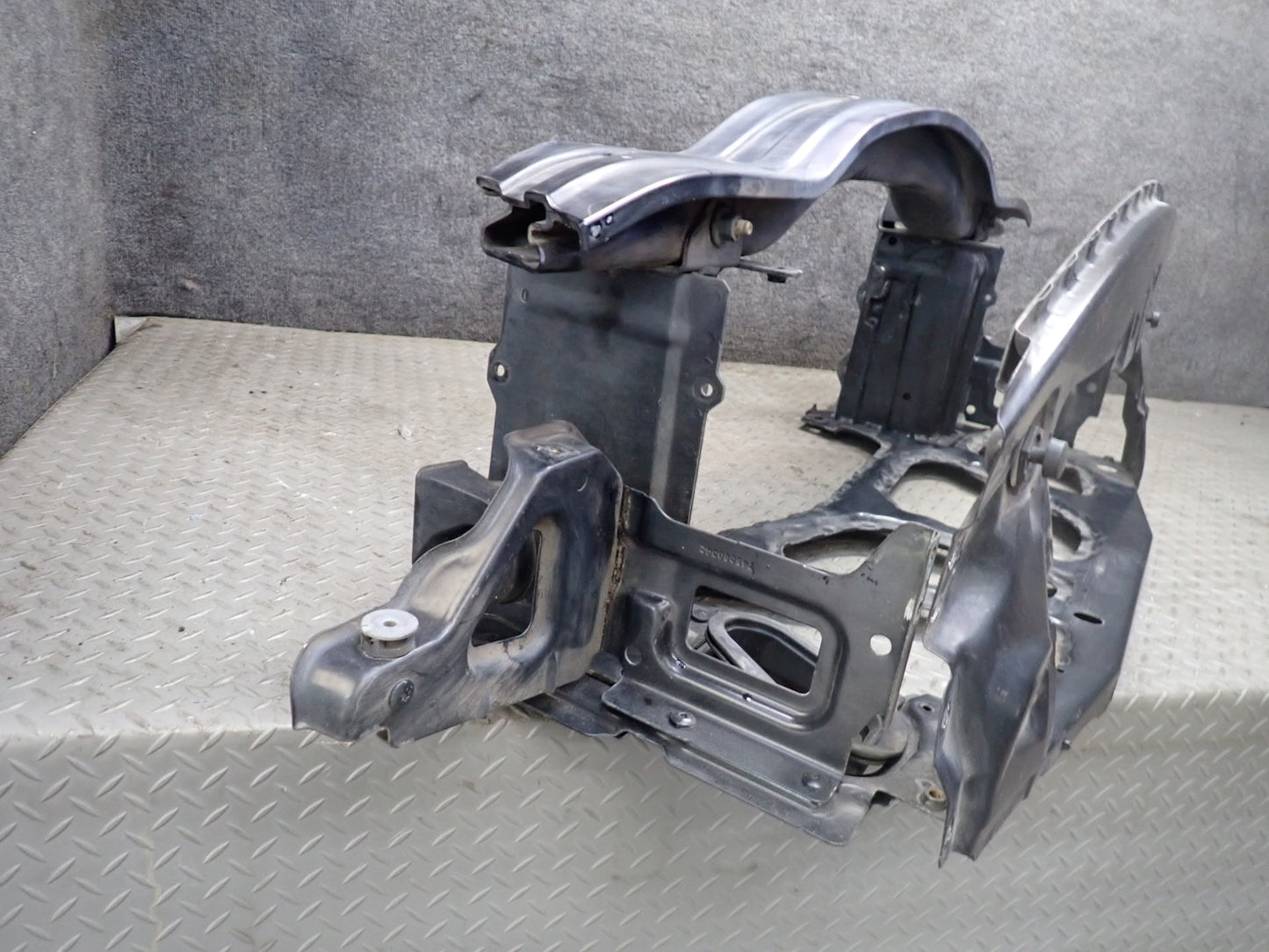 03-08 BMW E85 Z4 3.0L Engine Radiator Core Support Frame Panel OEM
