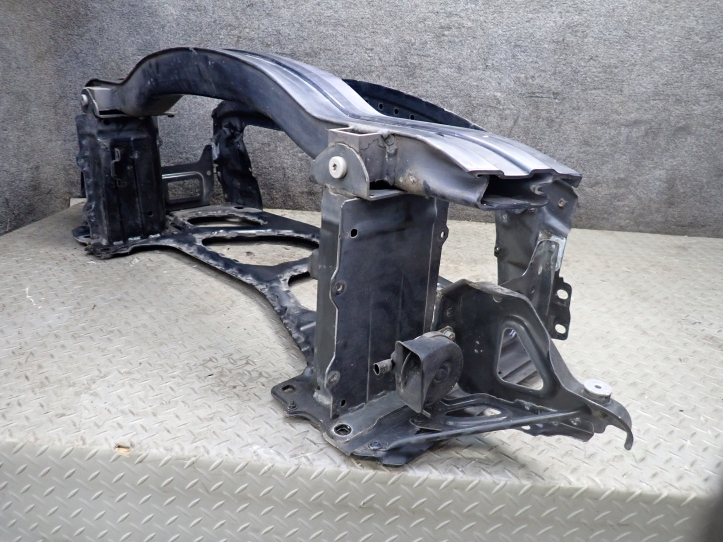 03-08 BMW E85 Z4 3.0L Engine Radiator Core Support Frame Panel OEM