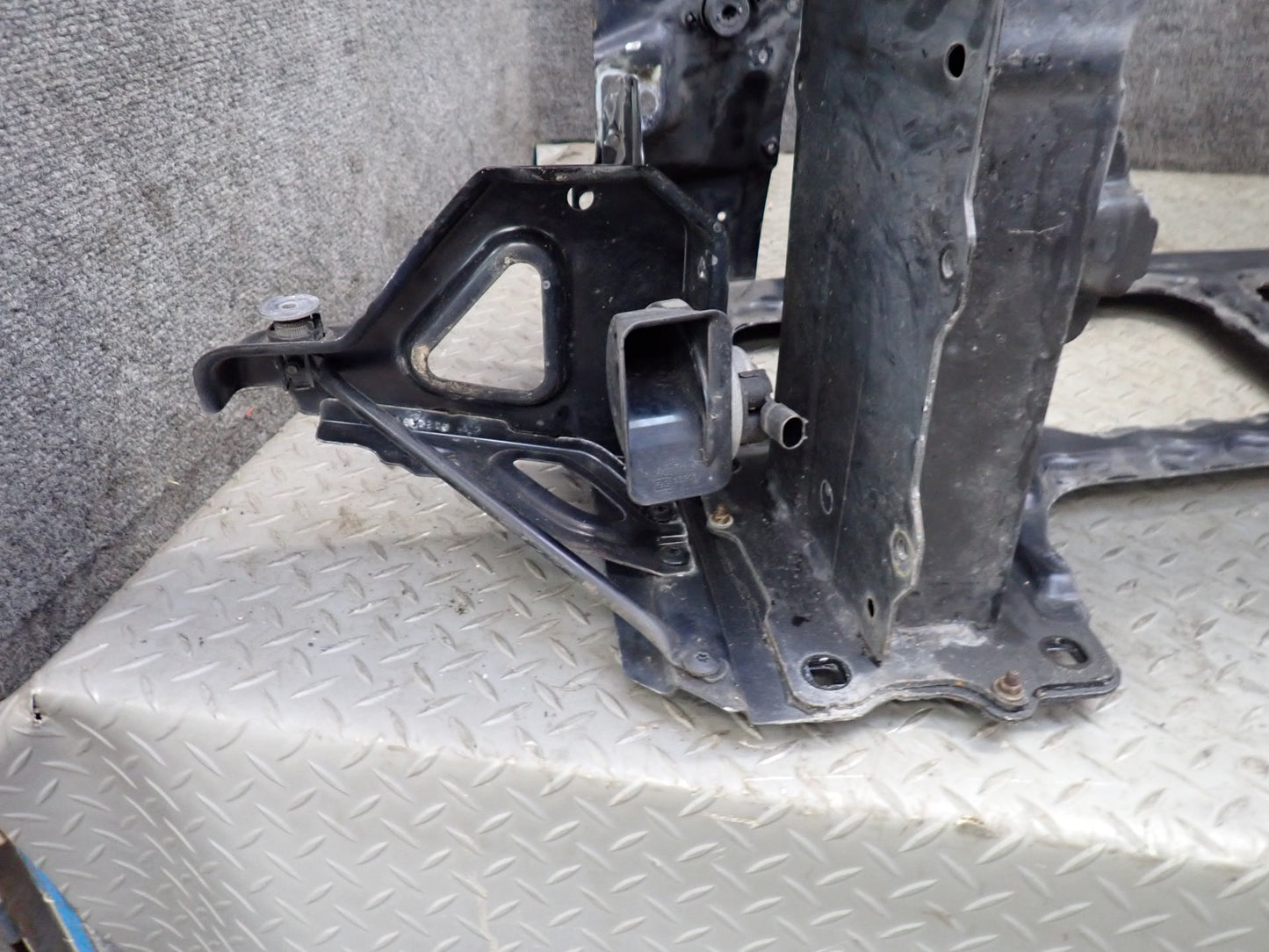 03-08 BMW E85 Z4 3.0L Engine Radiator Core Support Frame Panel OEM
