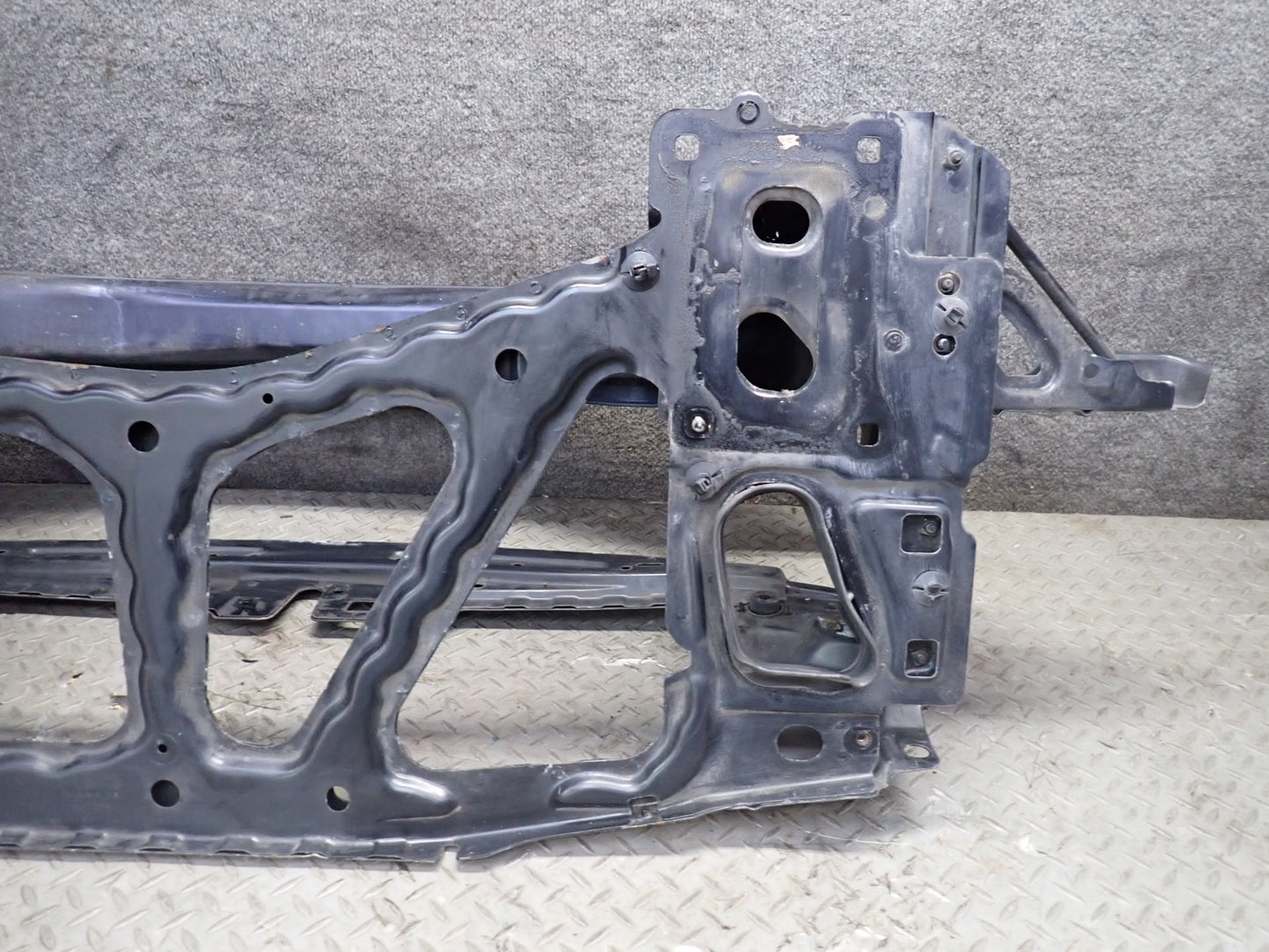 03-08 BMW E85 Z4 3.0L Engine Radiator Core Support Frame Panel OEM