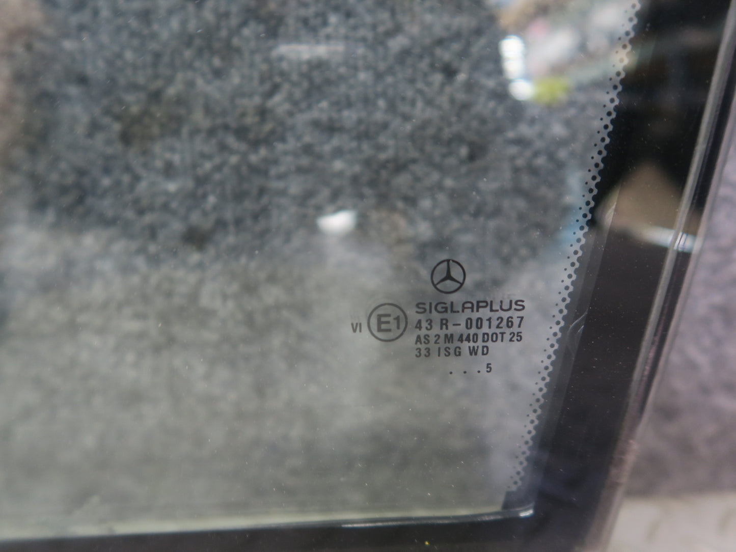 94-99 Mercedes W140 S420 S500 Front Left Door Glass Window OEM