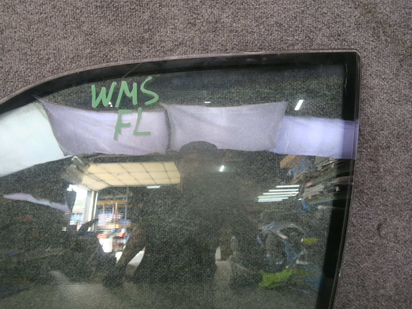 94-99 Mercedes W140 S420 S500 Front Left Door Glass Window OEM