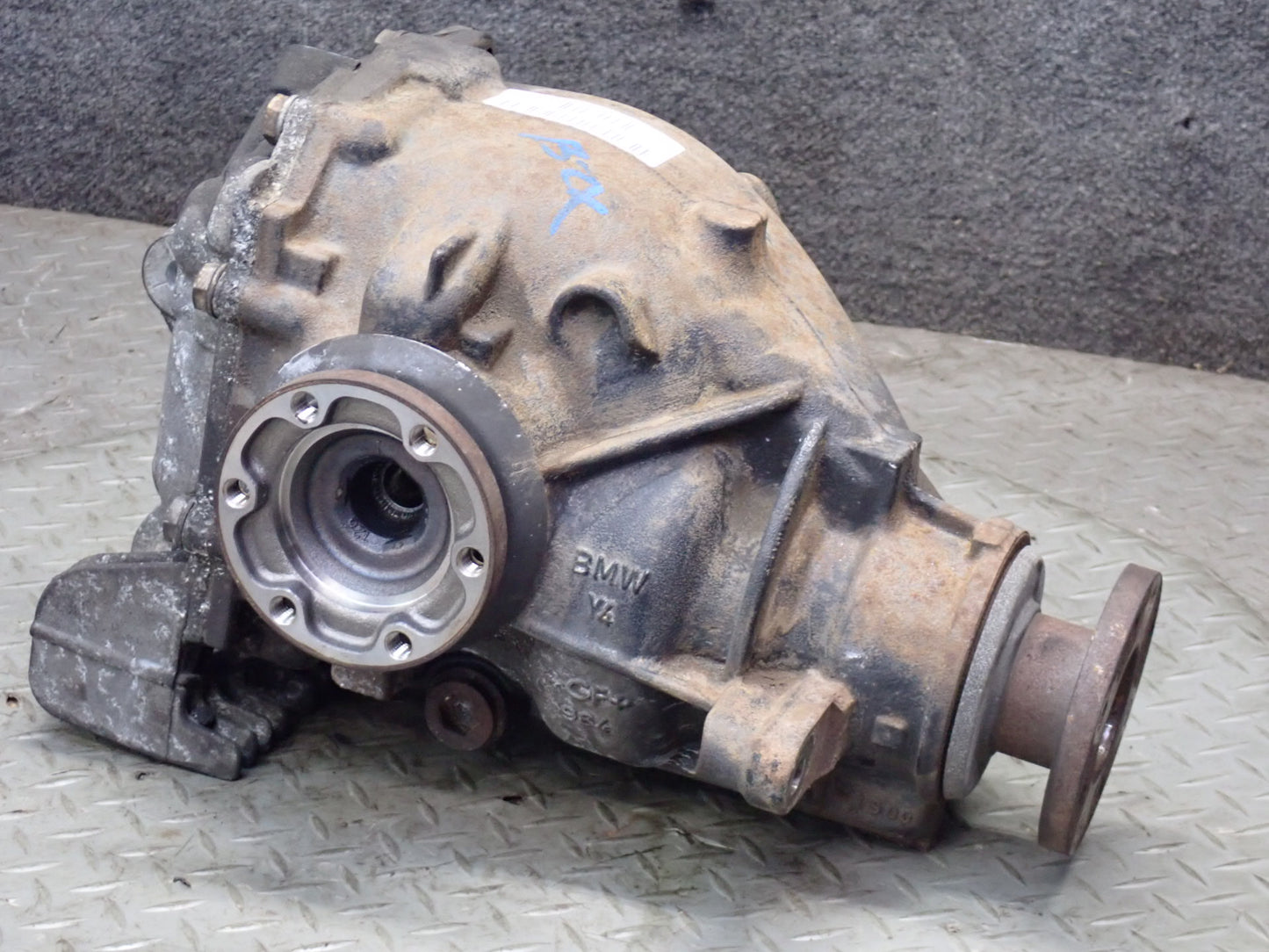 03-05 BMW E85 Z4 3.0L M54 M/T Rear Axle Differential Carrier 3.07 Ratio OEM