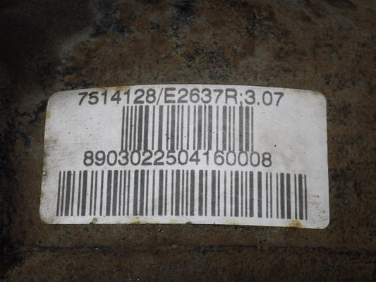 03-05 BMW E85 Z4 3.0L M54 M/T Rear Axle Differential Carrier 3.07 Ratio OEM