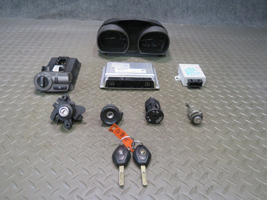 2003 BMW E85 Z4 3.0L M54 ECU ECM DME Immo Speedo Light Control Lock KEY Set OEM
