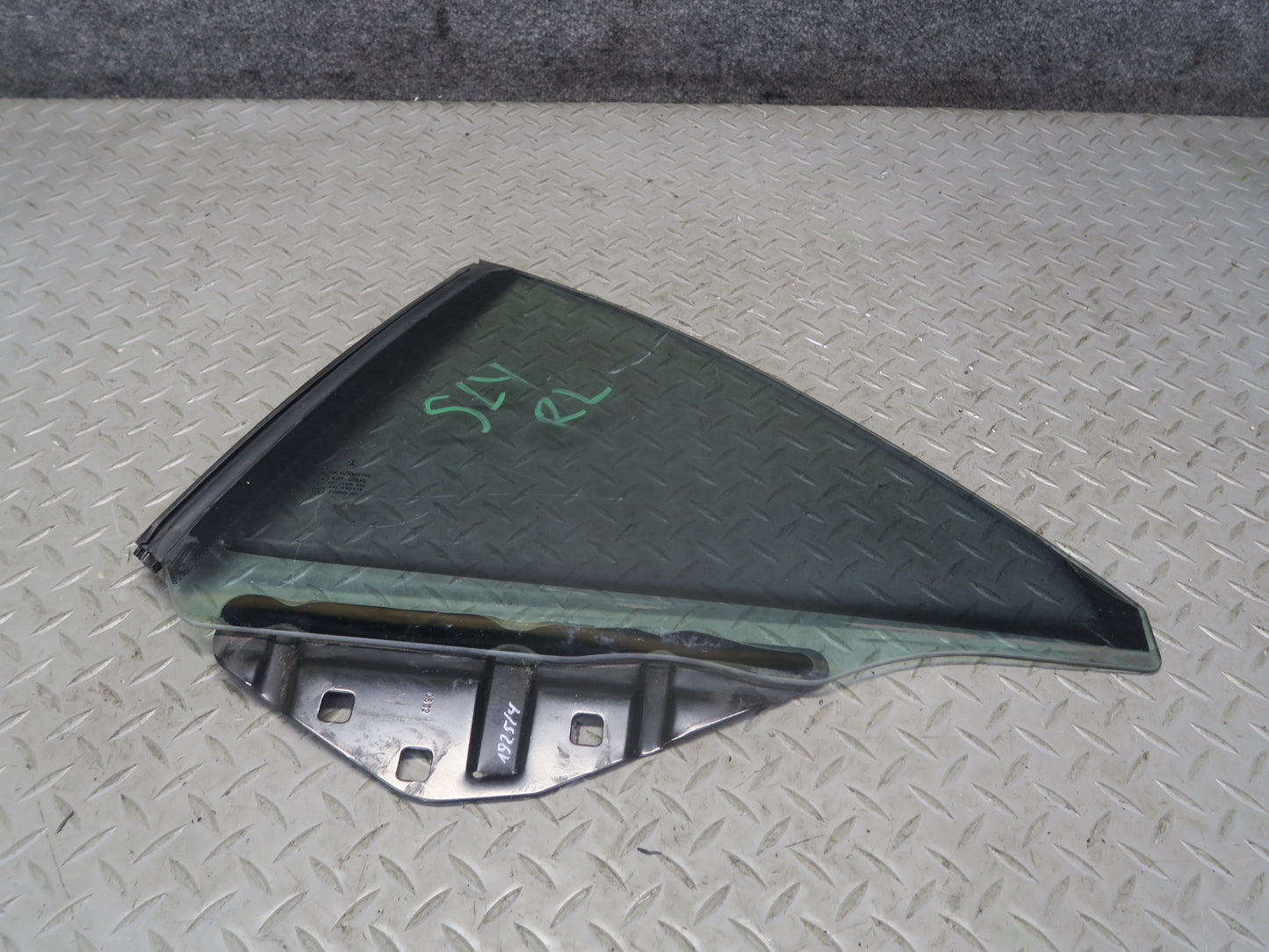 13-20 Mercedes R231 SL550 Convertible Rear Left Quarter Glass Window OEM