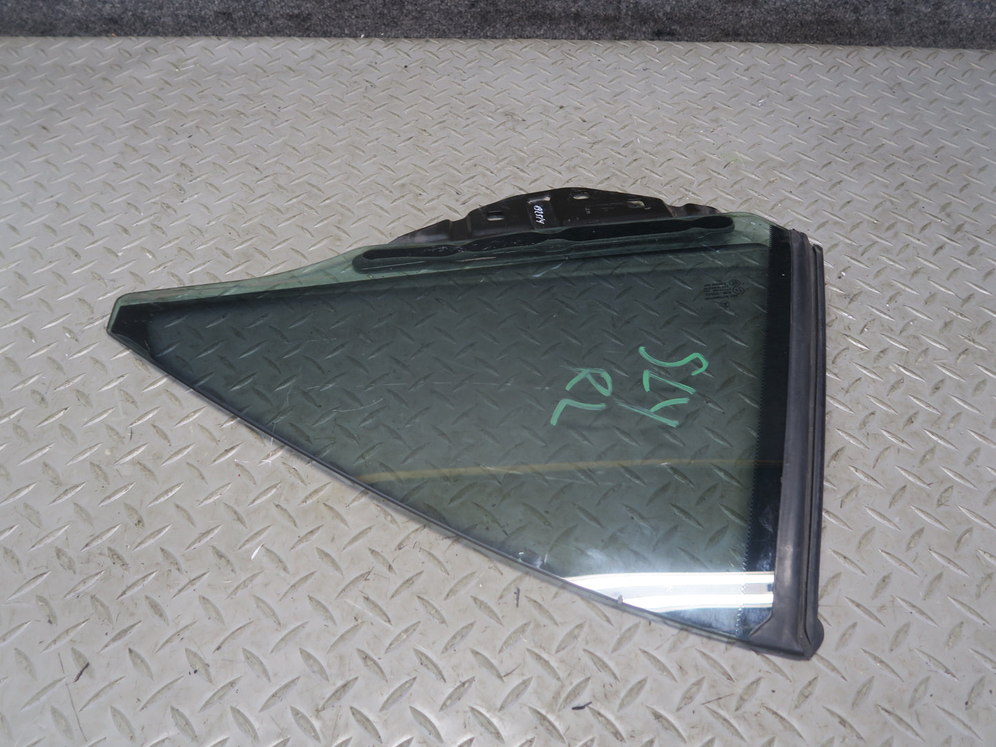 13-20 Mercedes R231 SL550 Convertible Rear Left Quarter Glass Window OEM
