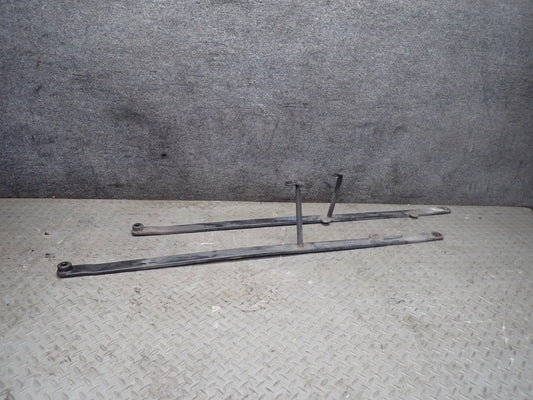 03-08 BMW E85 Z4 Set of 2 Rear Suspension Subframe Support Rail Bracket OEM