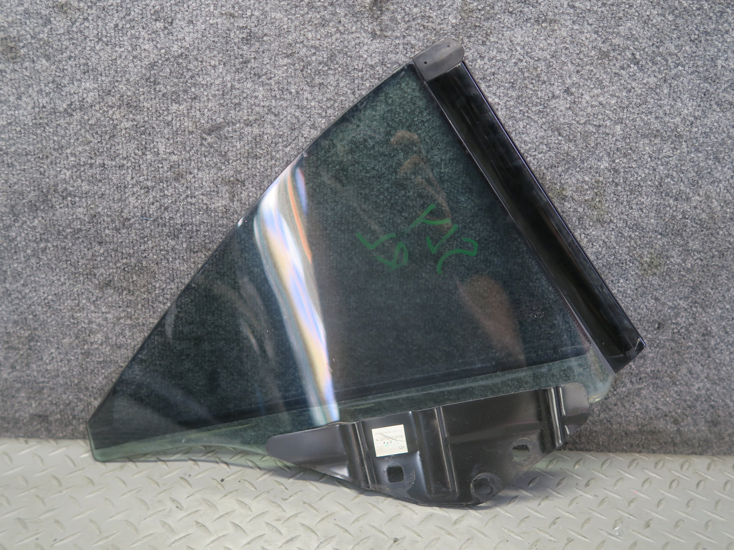 13-20 Mercedes R231 SL550 Convertible Rear Left Quarter Glass Window OEM