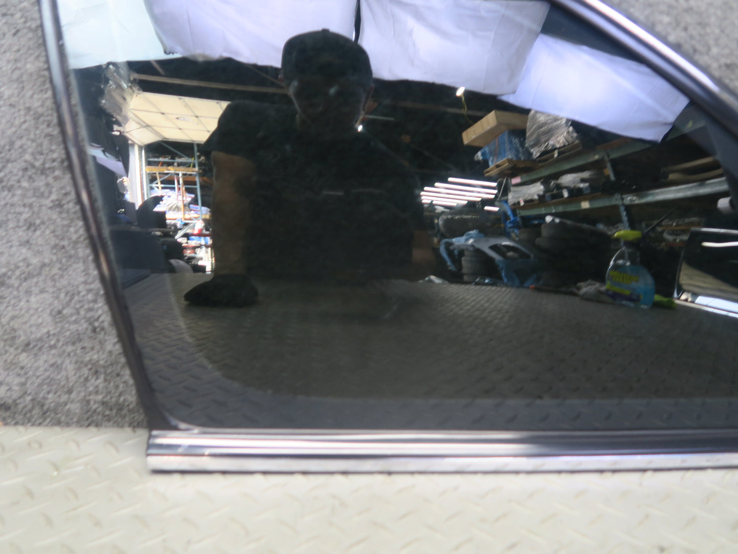 97-00 Lexus UZZ30L SC300 SC400 Rear Left Quarter Glass Window w Molding OEM