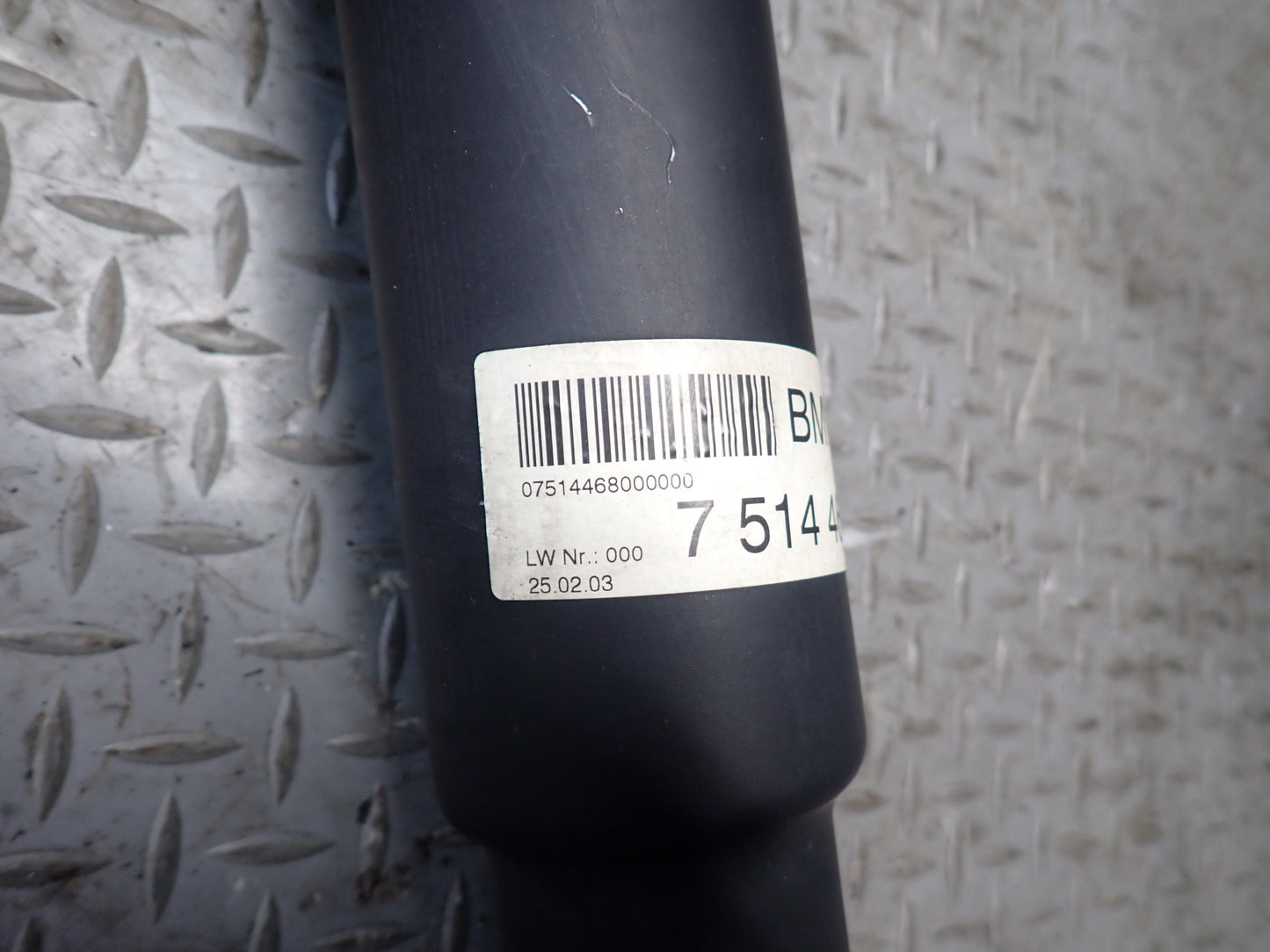 03-05 BMW E85 Z4 M54 RWD M/T Rear Driveshaft Drive Shaft 7514468 OEM