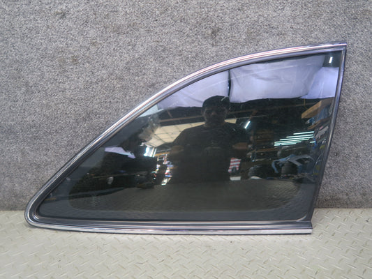 97-00 Lexus UZZ30L SC300 SC400 Rear Right Quarter Glass Window w Molding OEM