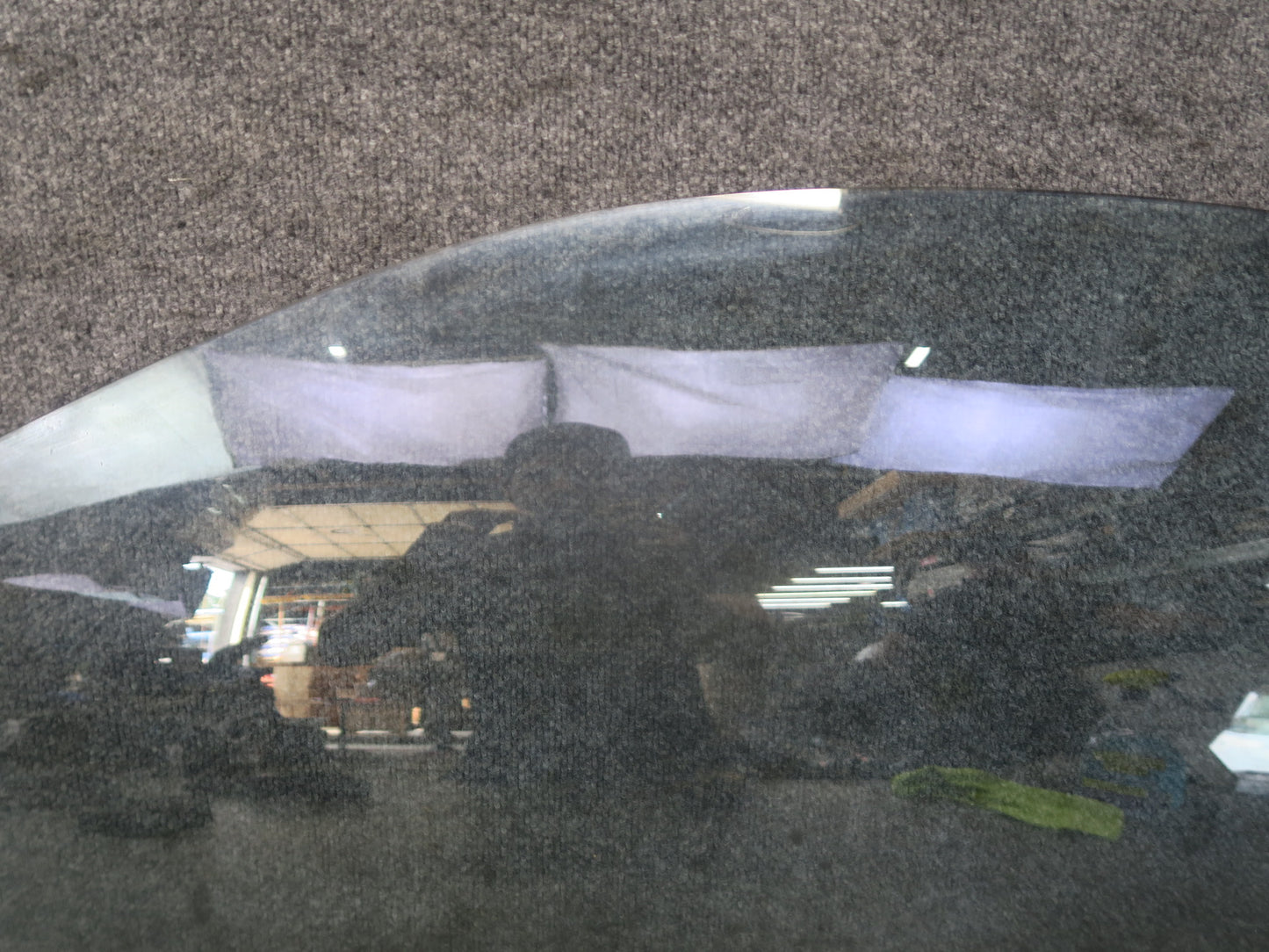90-93 Nissan 300ZX Z32 2+0 Left Door Glass Window OEM