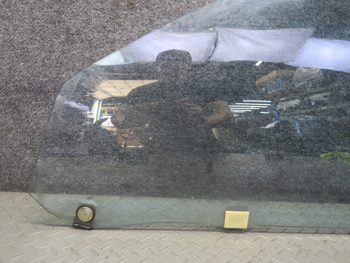90-93 Nissan 300ZX Z32 2+0 Left Door Glass Window OEM