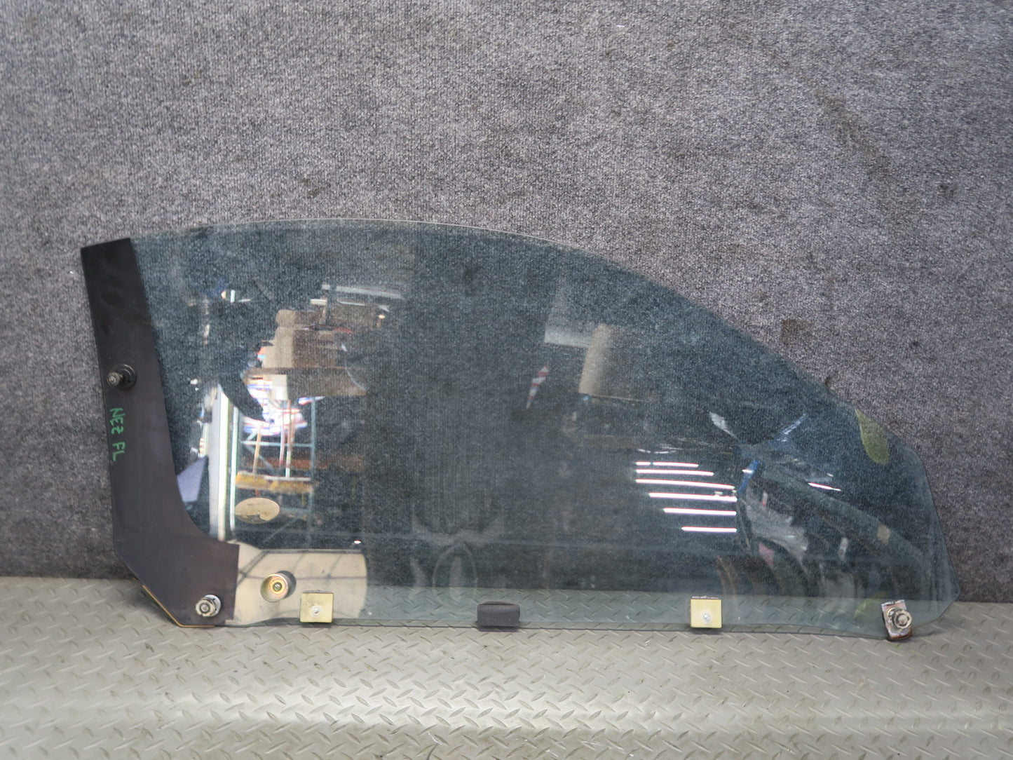 90-93 Nissan 300ZX Z32 2+0 Left Door Glass Window OEM