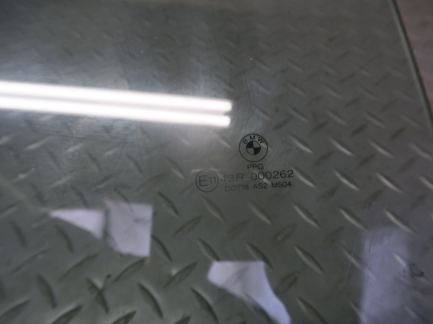 03-08 BMW E85 Z4 Left Door Window Glass OEM