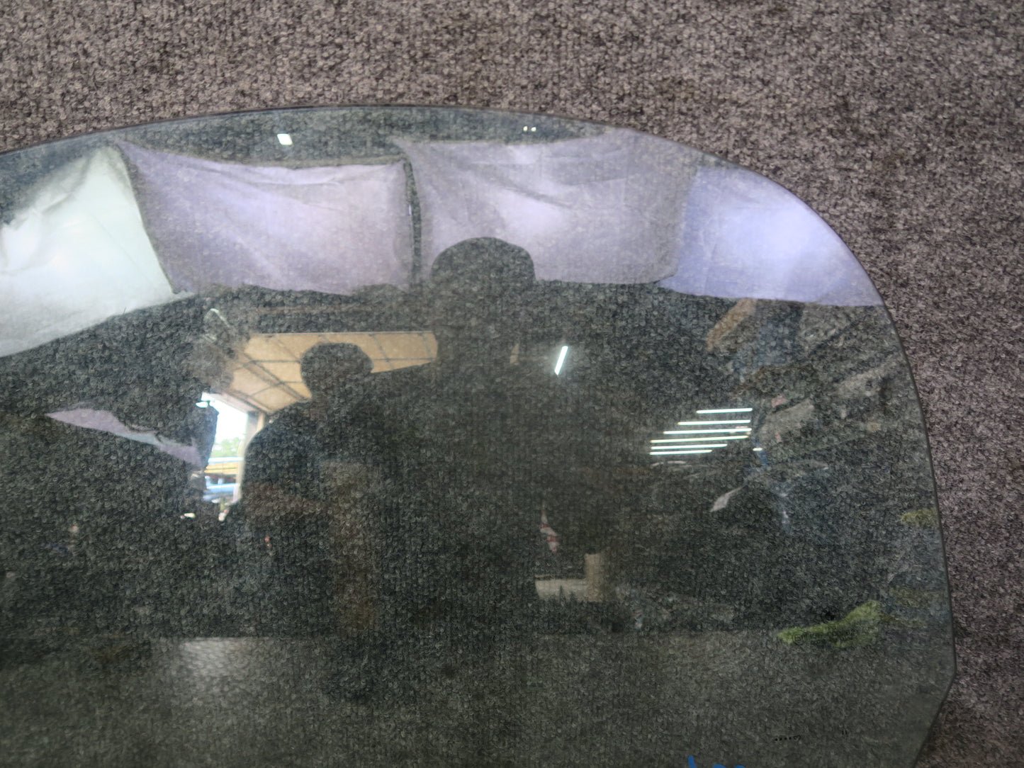03-08 BMW E85 Z4 Left Door Window Glass OEM