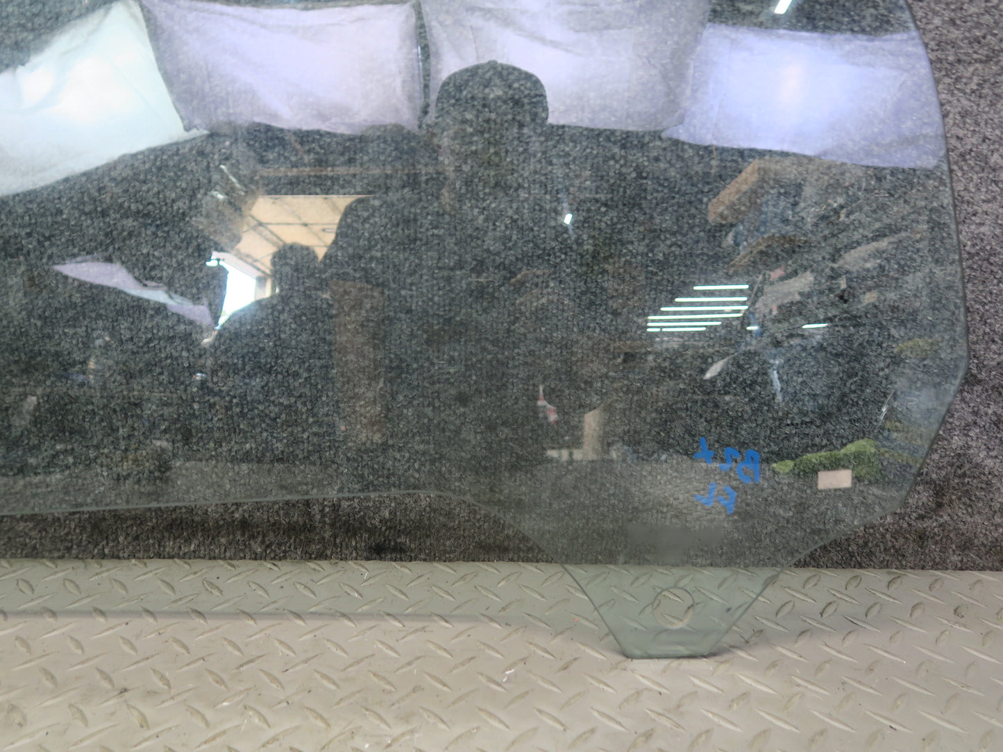 03-08 BMW E85 Z4 Left Door Window Glass OEM