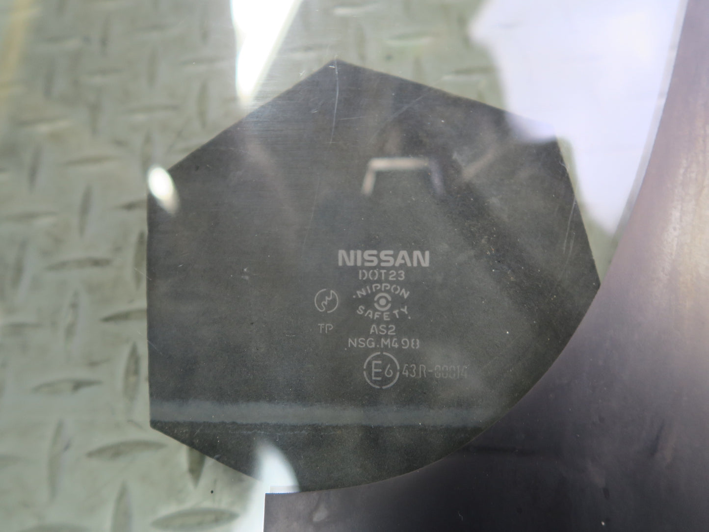 90-93 Nissan 300ZX Z32 2+0 Right Door Glass Window OEM