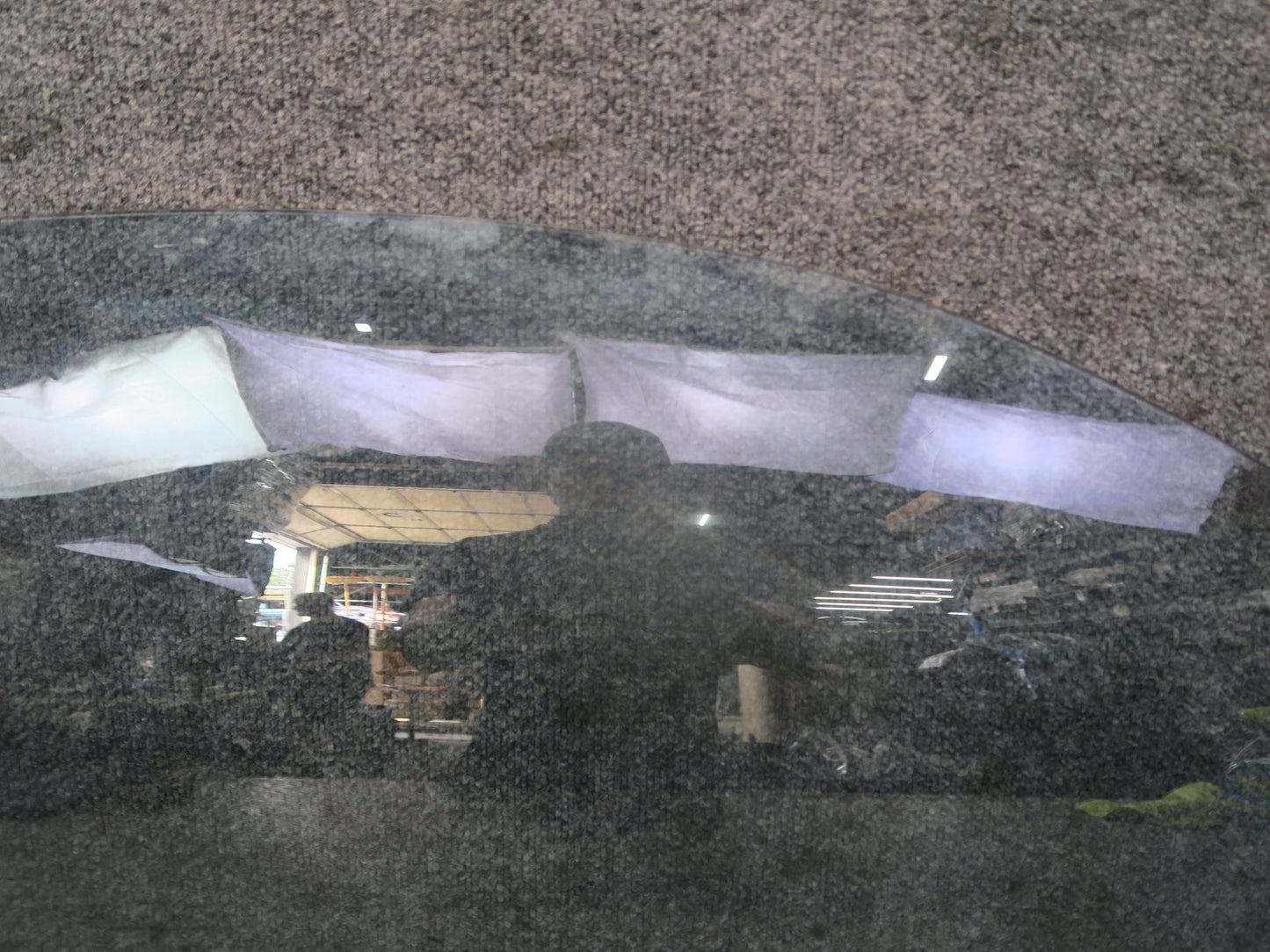 90-93 Nissan 300ZX Z32 2+0 Right Door Glass Window OEM