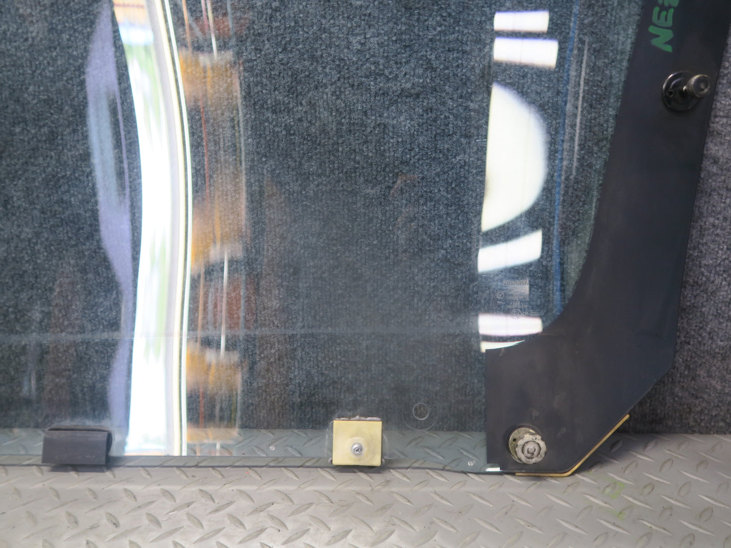90-93 Nissan 300ZX Z32 2+0 Right Door Glass Window OEM